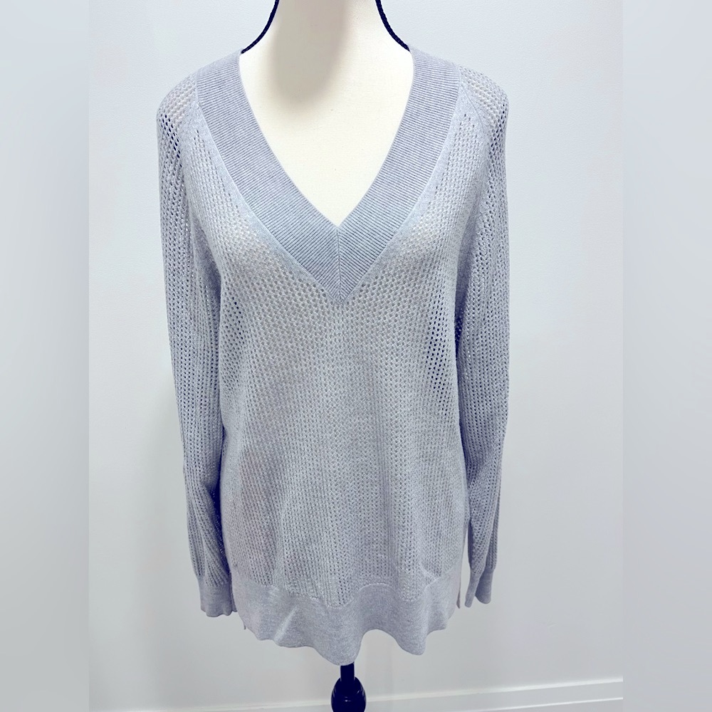 Grey Michael Kors cashmere blend sweater